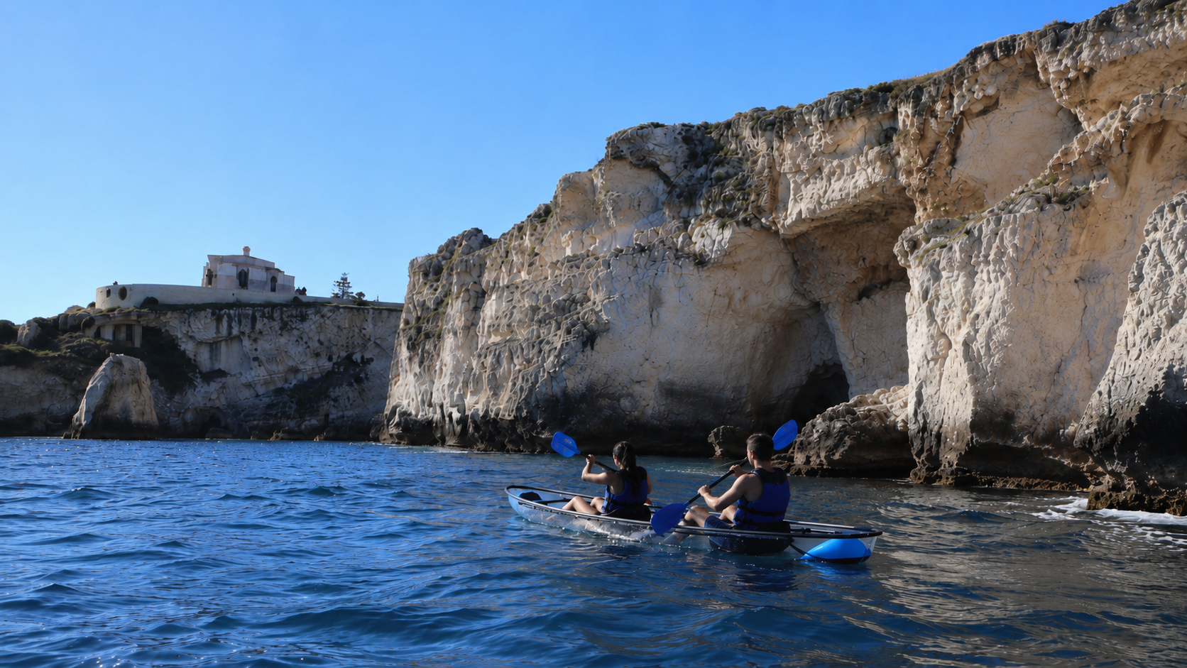 Kayak trasparente