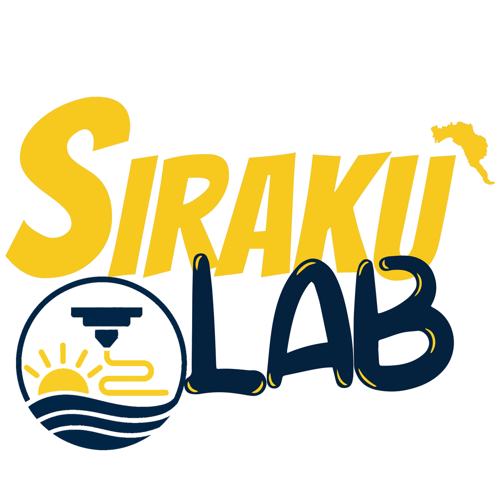 Logo Sirakù LAB – stampa 3D a Siracusa